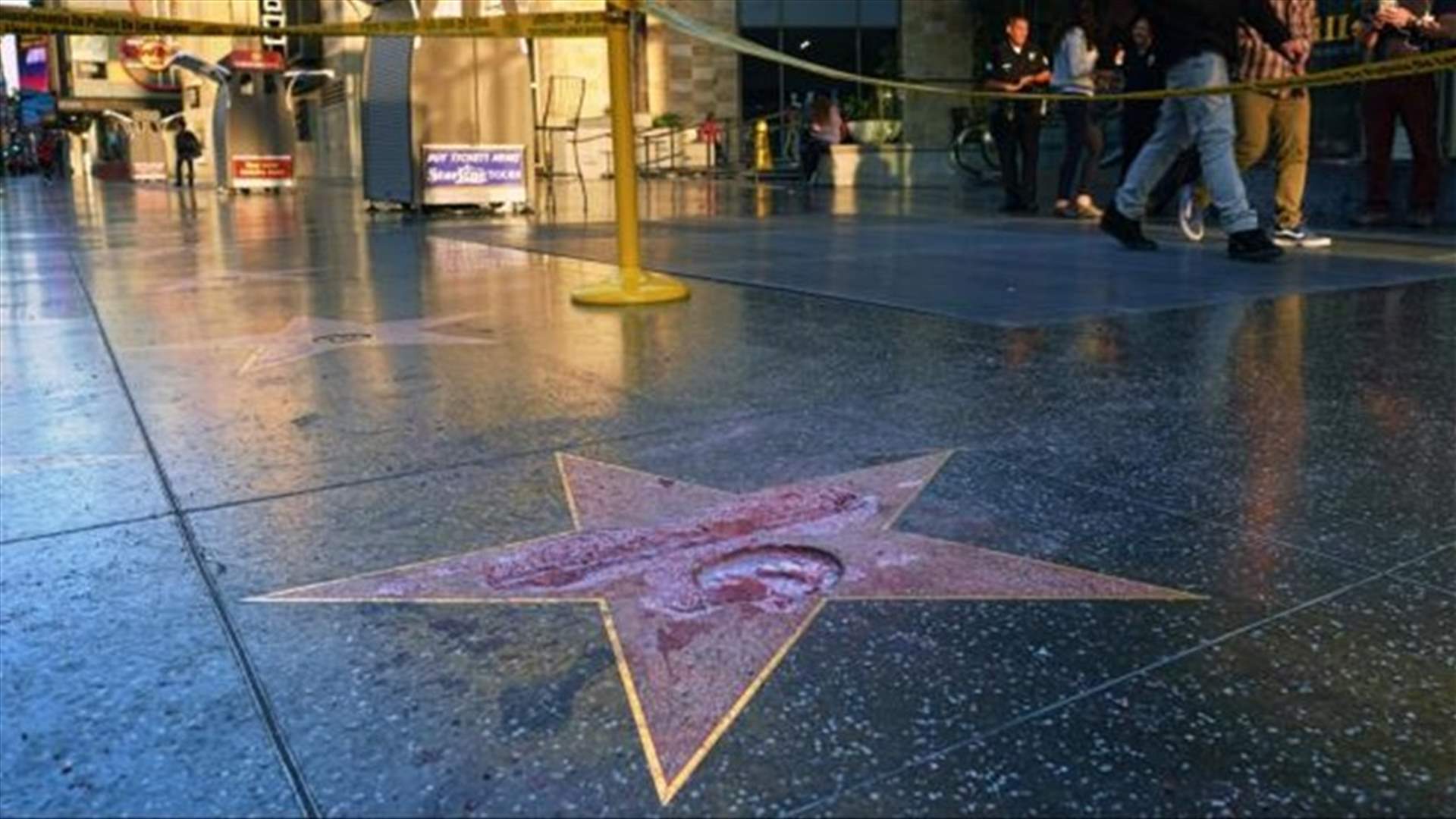 Police Investigate Destruction Of Trump&#39;s Hollywood Star