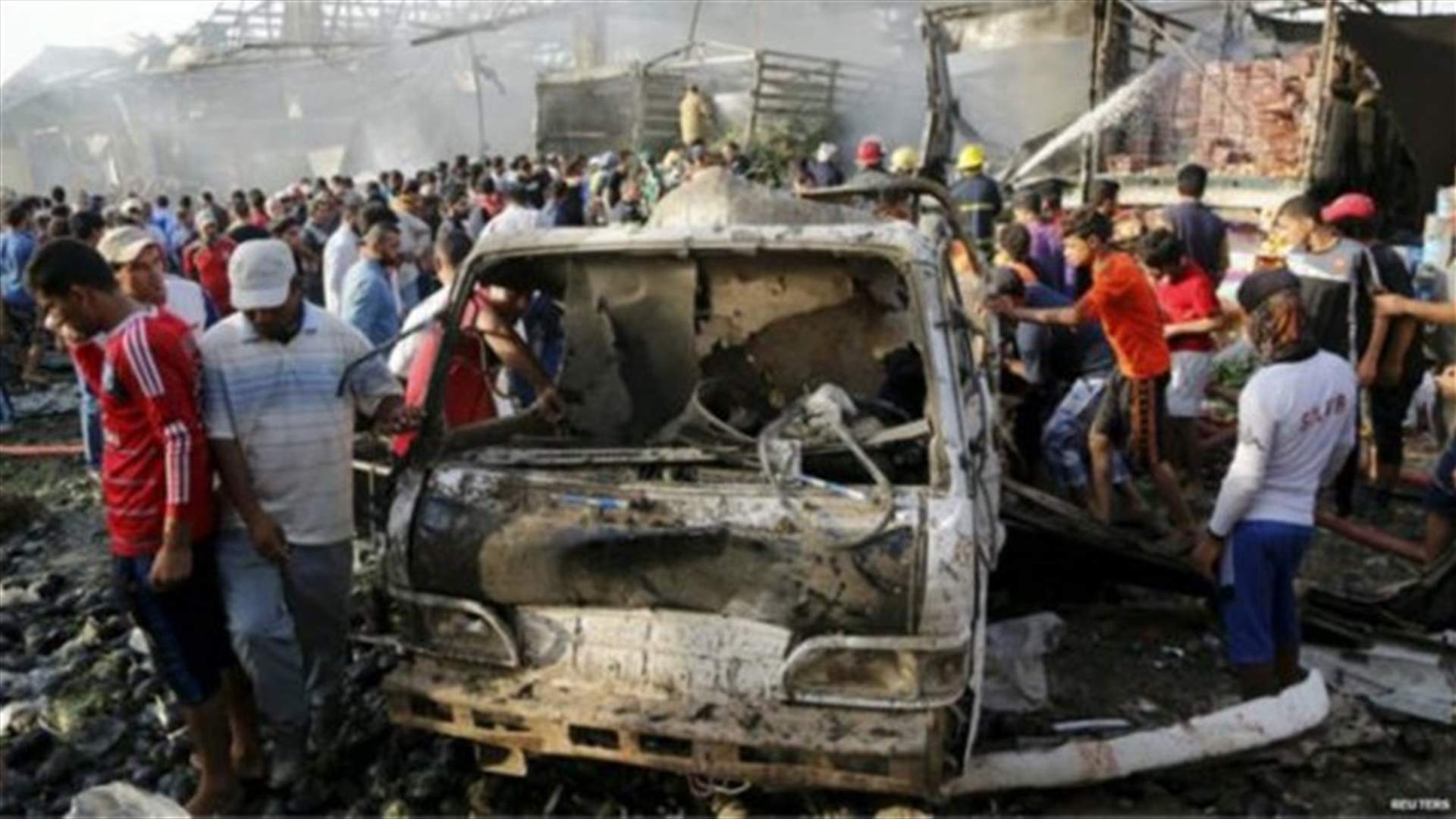 مقتل 8 في انفجار سيارة ملغومة في سوق ببغداد