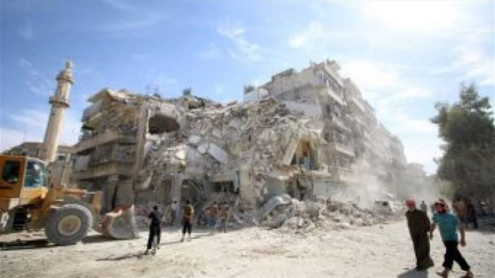 Syrian army says rebel bombardment of Aleppo killed 84 in three days