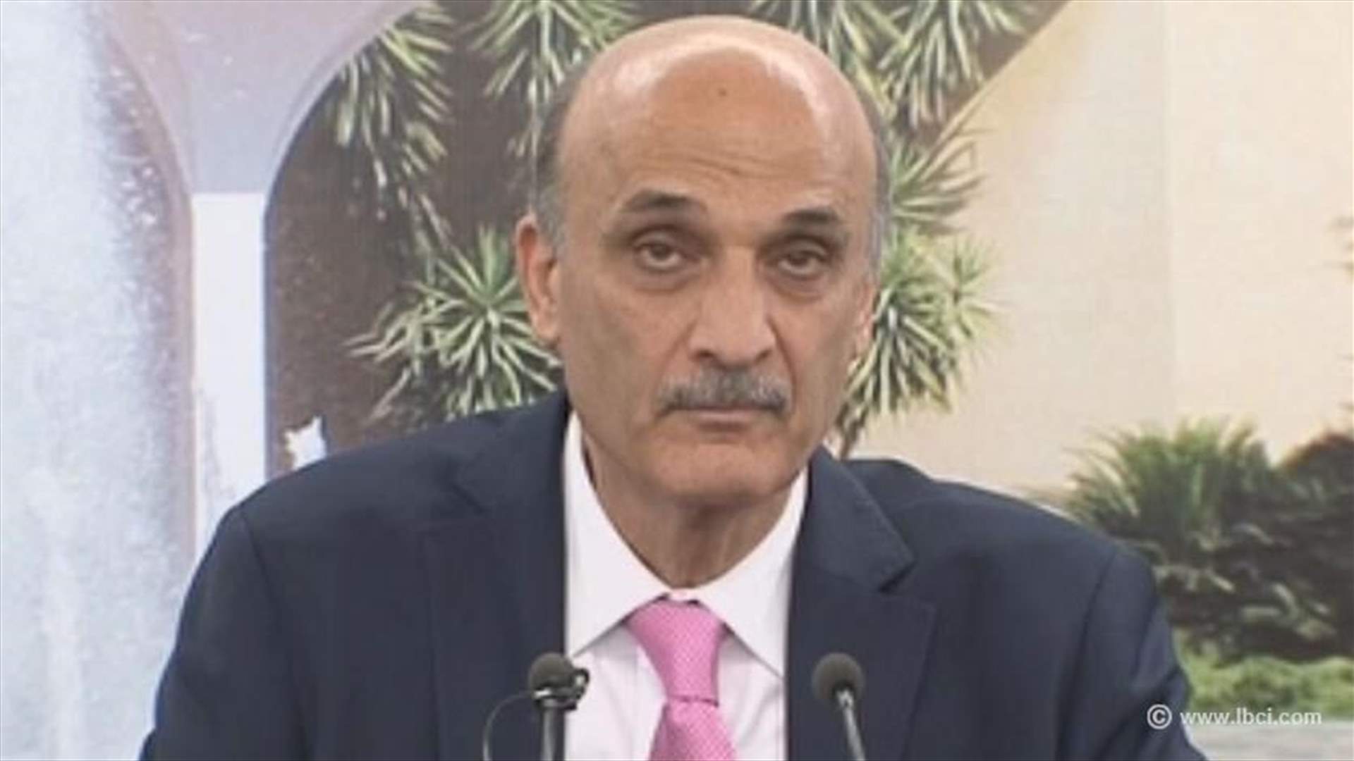 Geagea says Aoun’s speech “very promising”