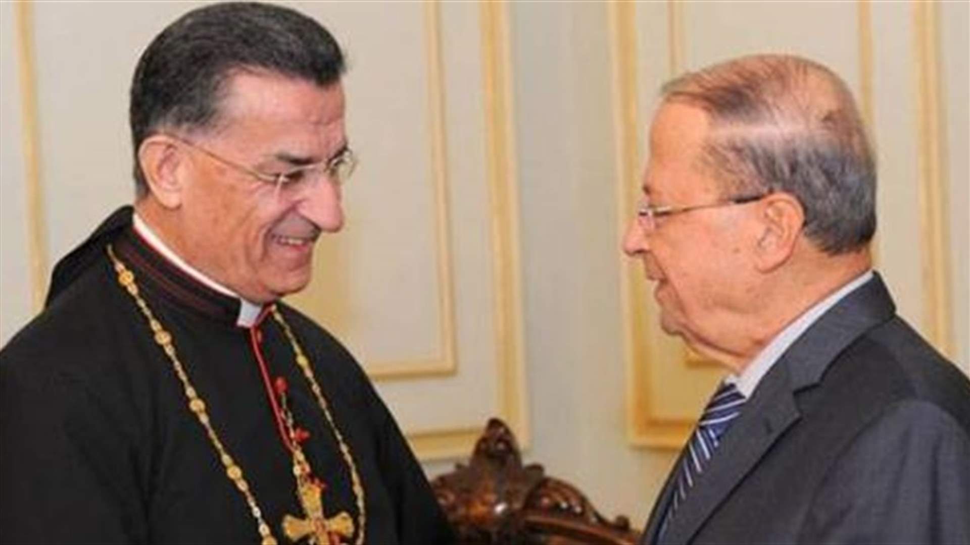 الراعي هنأ بانتخاب عون رئيسا للجمهورية