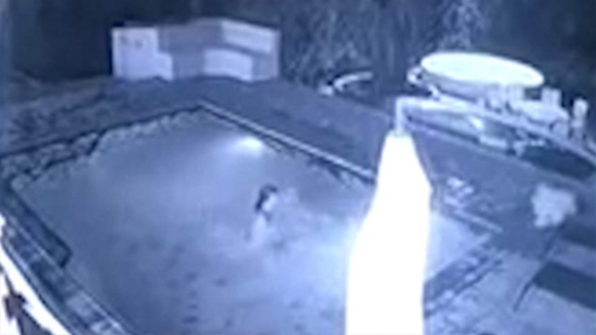 بالفيديو: مفاجأة مرعبة لثنائي داخل بركة السباحة