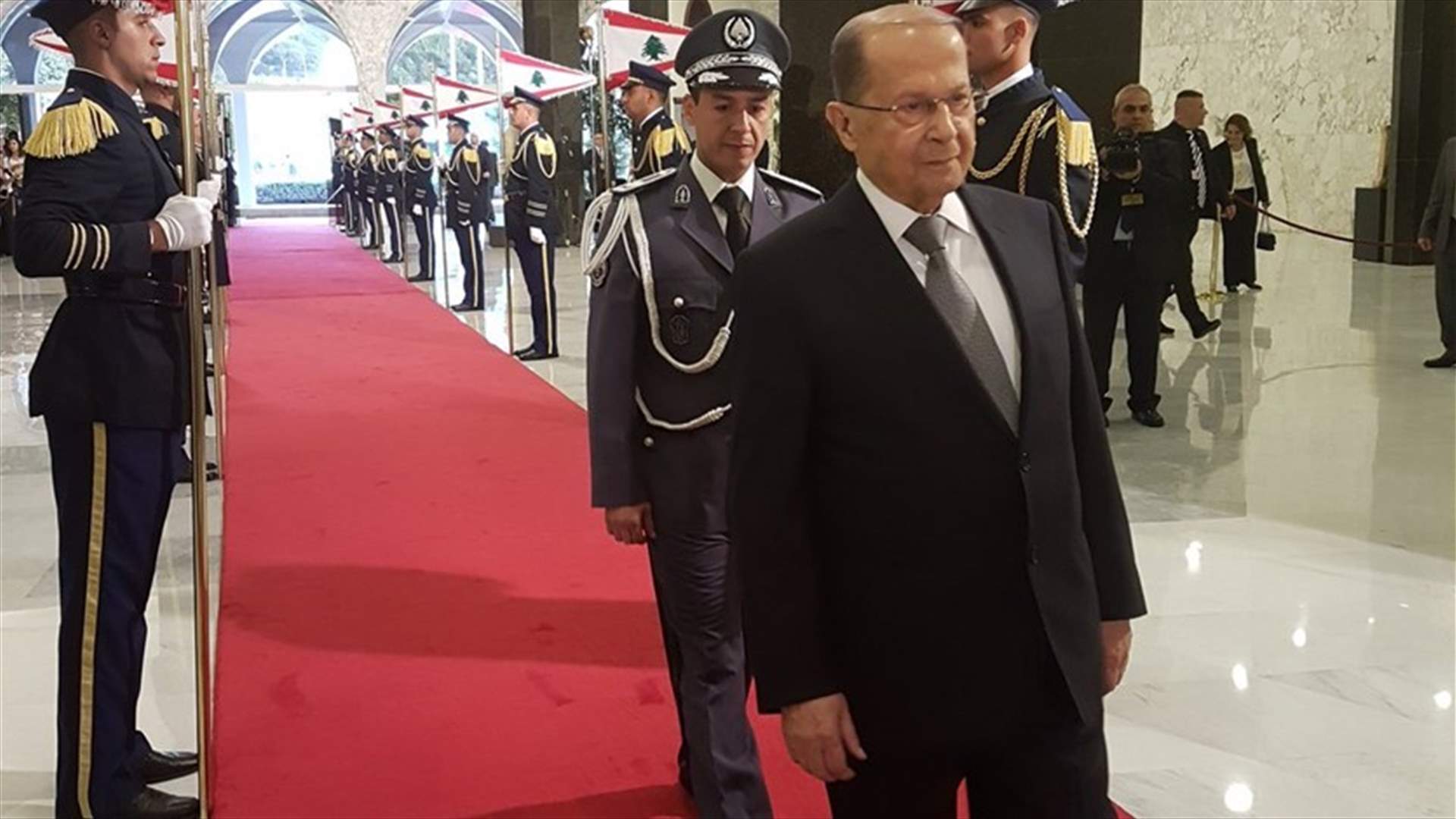 الاحد... عون سيلتقي اللبنانيين في باحة القصر الجمهوري 