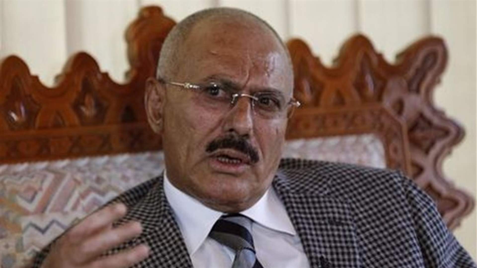 Yemen&#39;s former president Saleh welcomes UN peace proposal