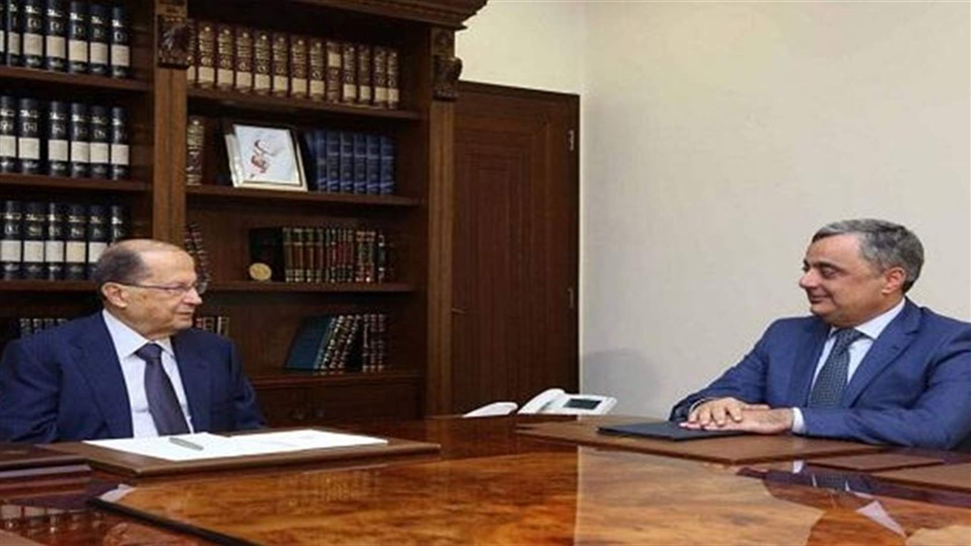 عون لقرعة: لتصحيح الوضع الشاذ القائم في امن الدولة