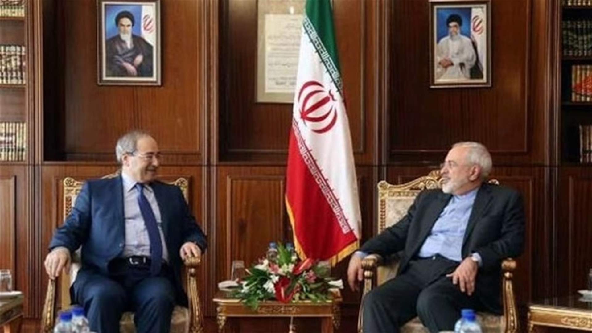 فيصل المقداد في طهران