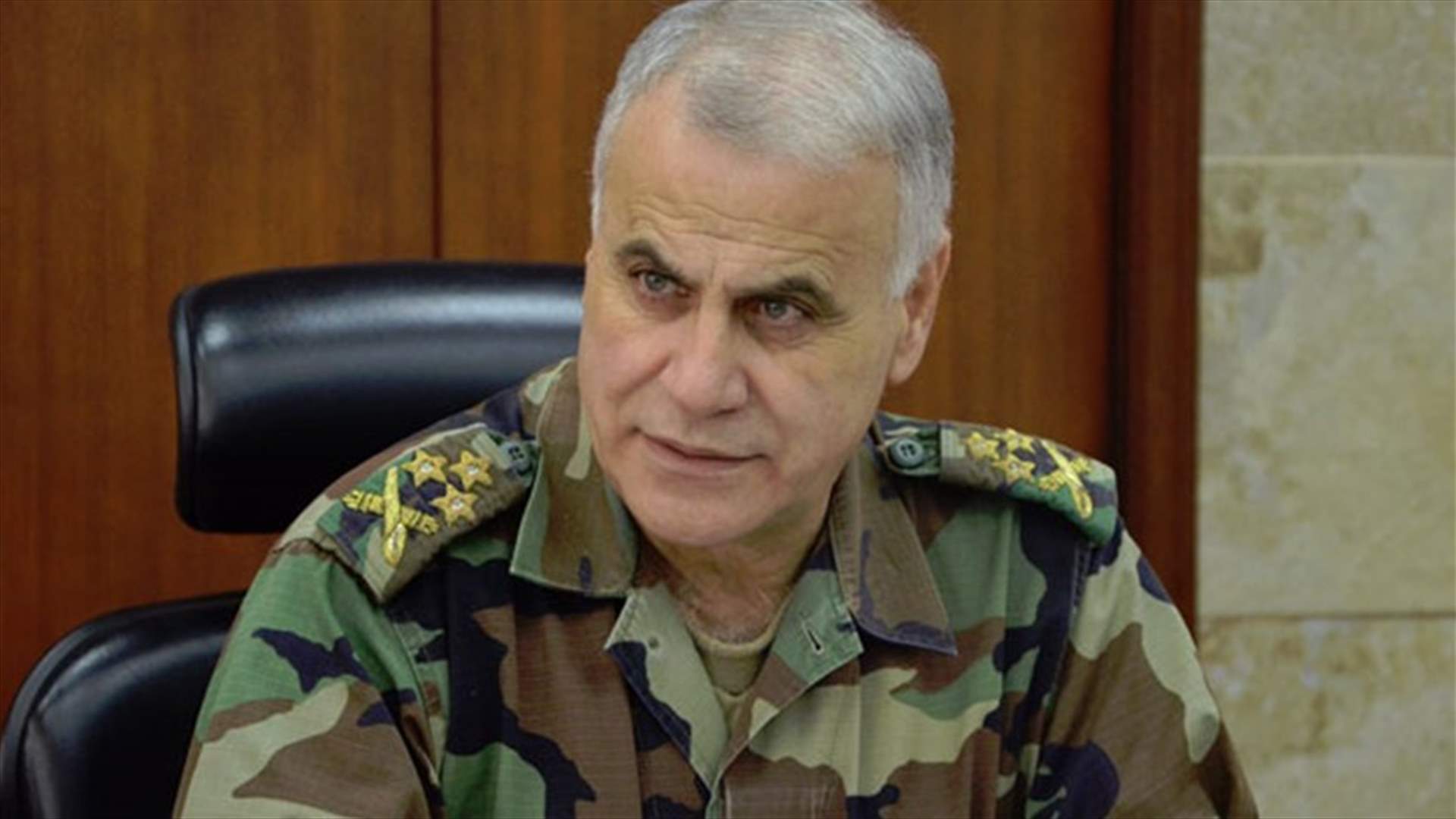 Kahwagi says army safeguarded national stability