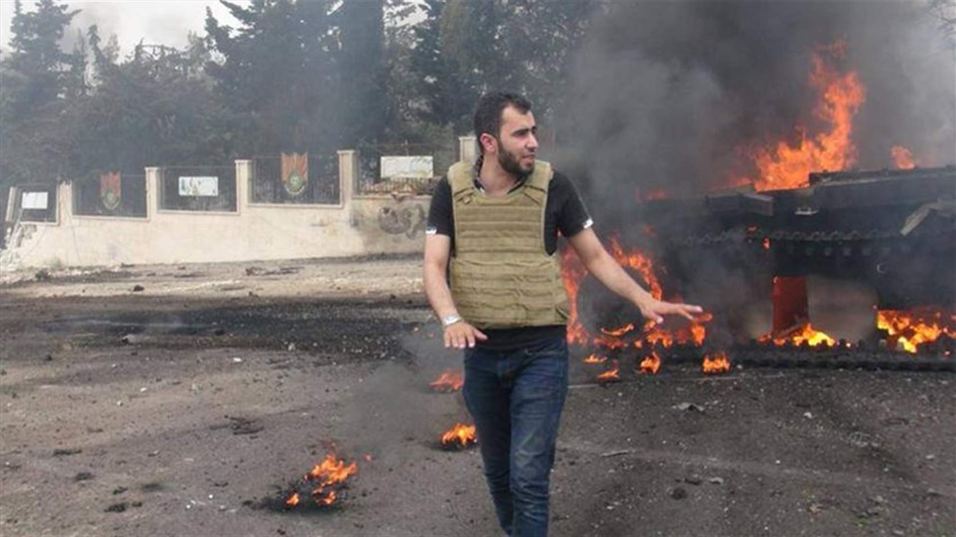 المراسل الحربي السوري هادي عبدالله يفوز بجائزة "مراسلون بلا حدود"