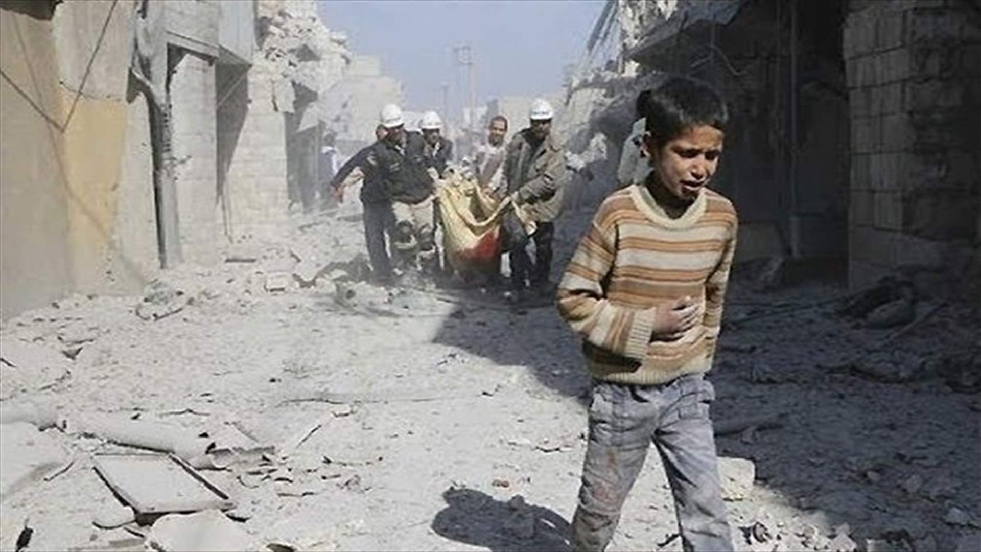 مقتل 7 اطفال وامرأتين حاملين جراء غارة بشمال غربي سوريا 