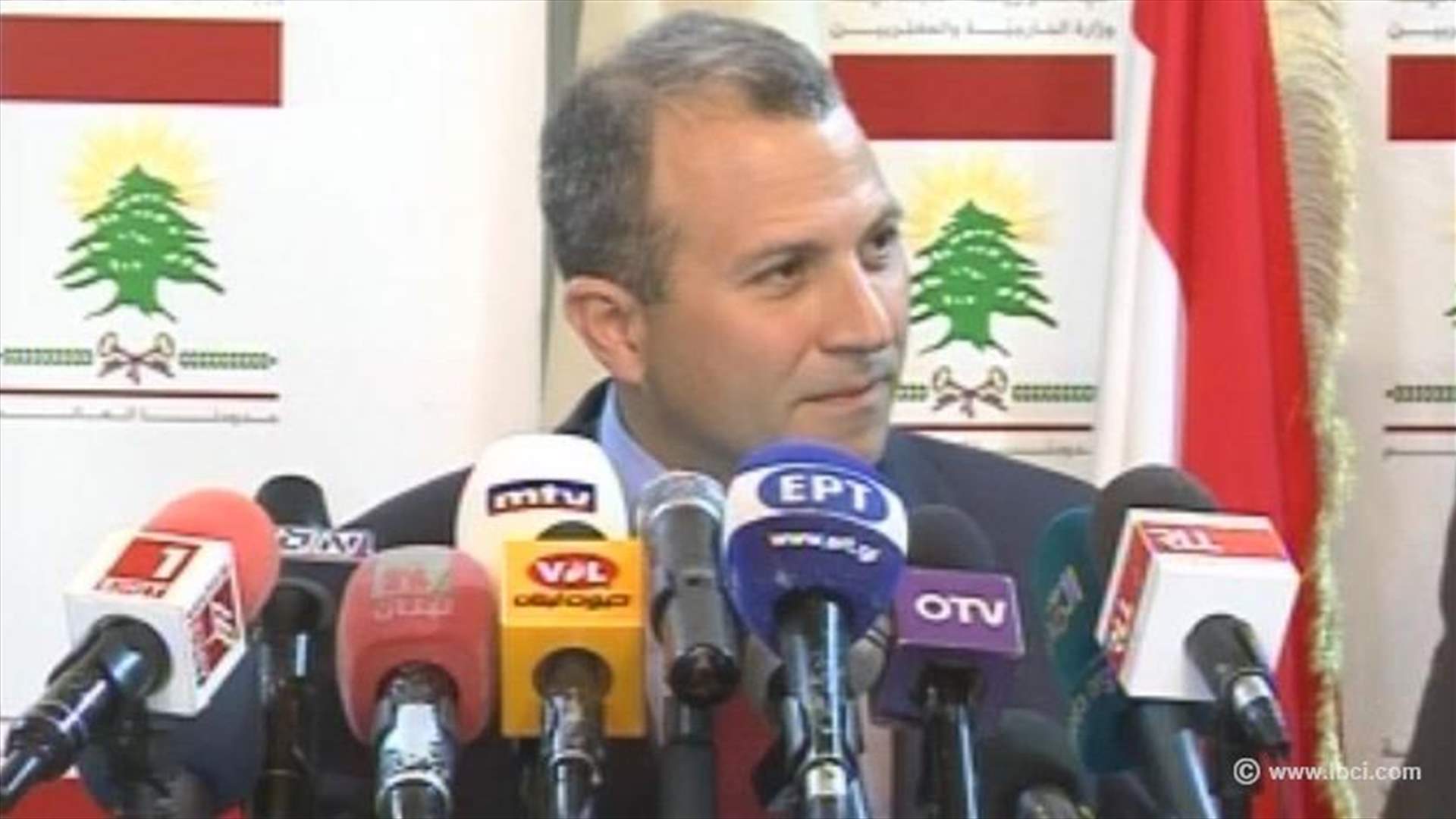 باسيل: لبنان يأمل مع العهد الجديد ان يكون النفط ومراسيمه اولى الاولويات 