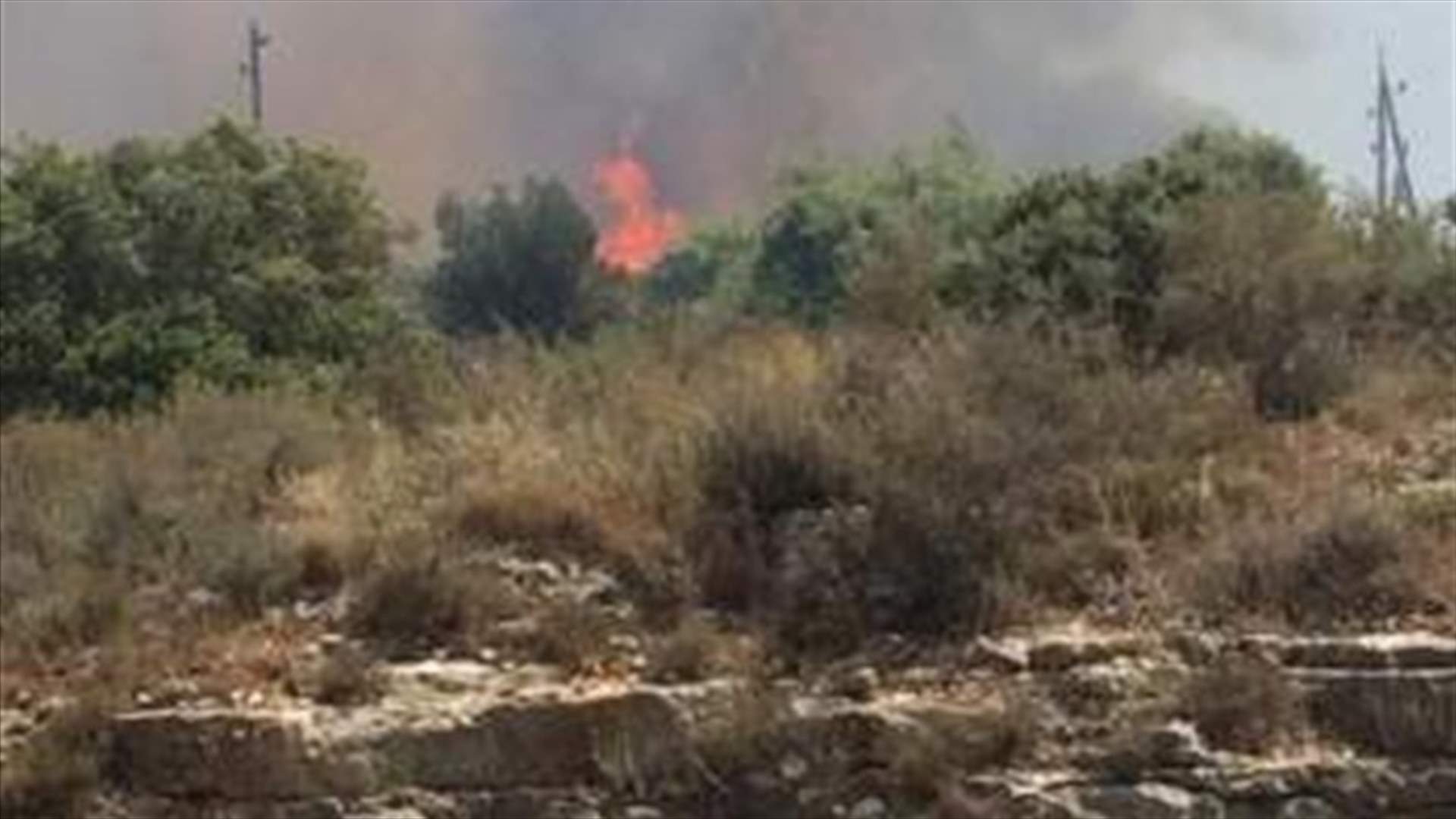 Fire erupts in Bourj al-Mlouk