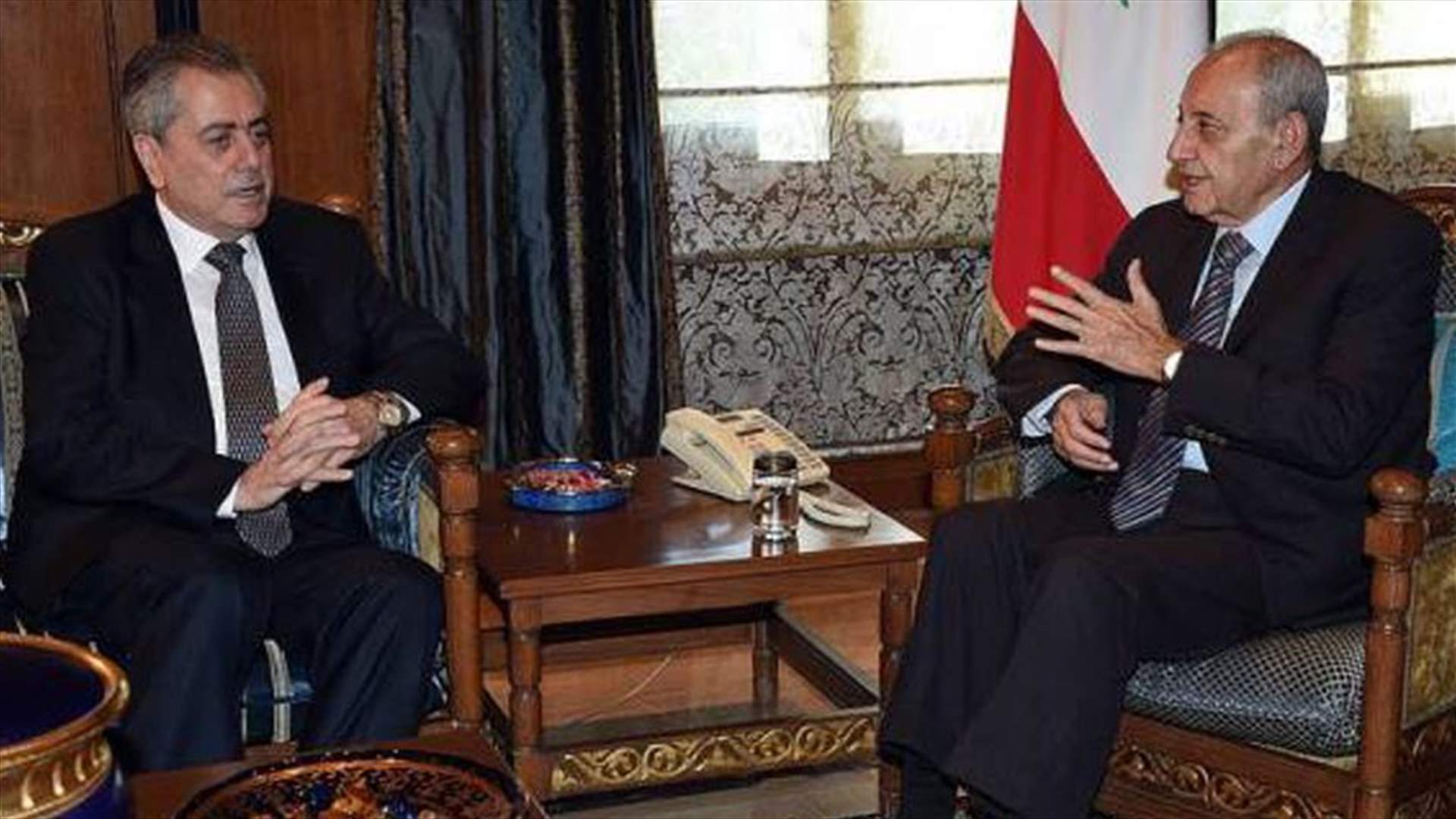  السفير السوري التقى بري: نأمل أن يساهم تشكيل الحكومة في نجاح العهد الجديد