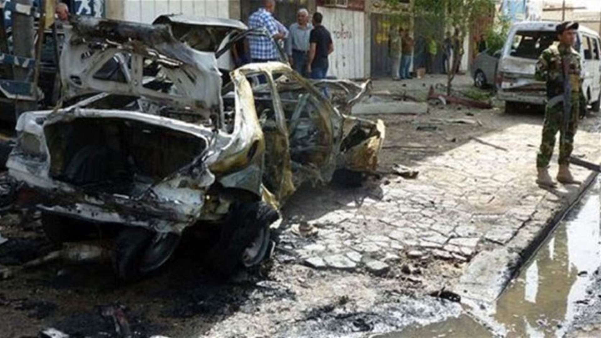 Car bombs kill eight in former Islamic State stronghold west of Baghdad