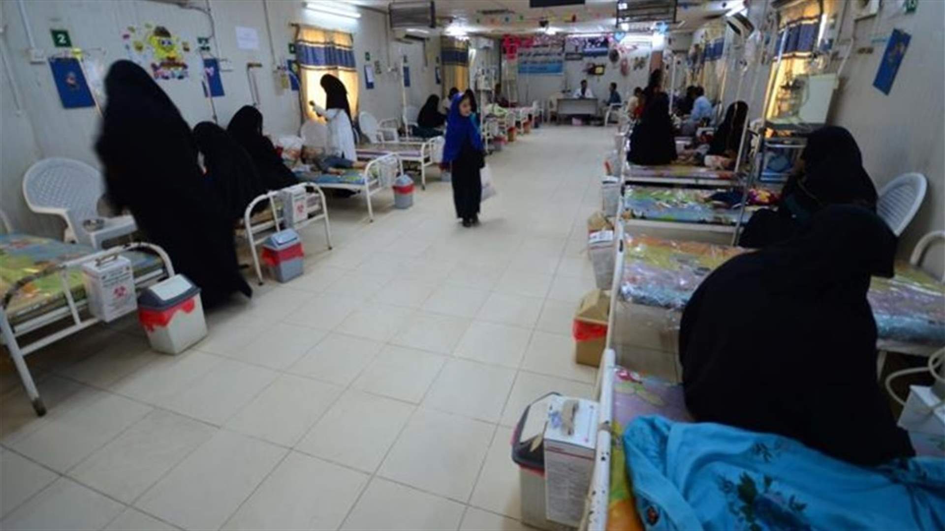 عدد حالات الإصابة بالكوليرا في اليمن مستمر في الزيادة 