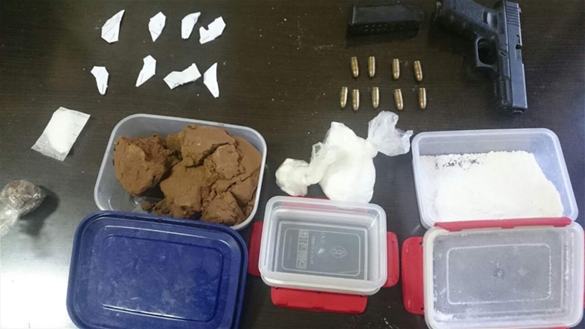 توقيف أحد أكبر تجار المخدرات في جبل لبنان 