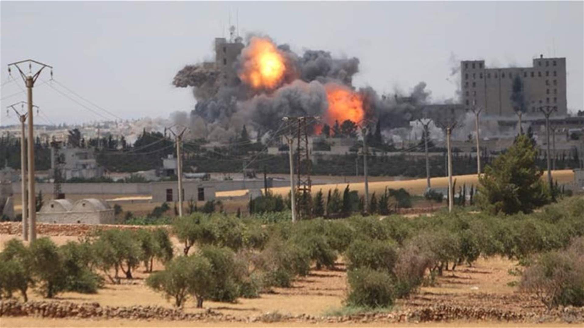 Death toll at 32 in renewed air strikes on rebel-held east of Aleppo -monitor