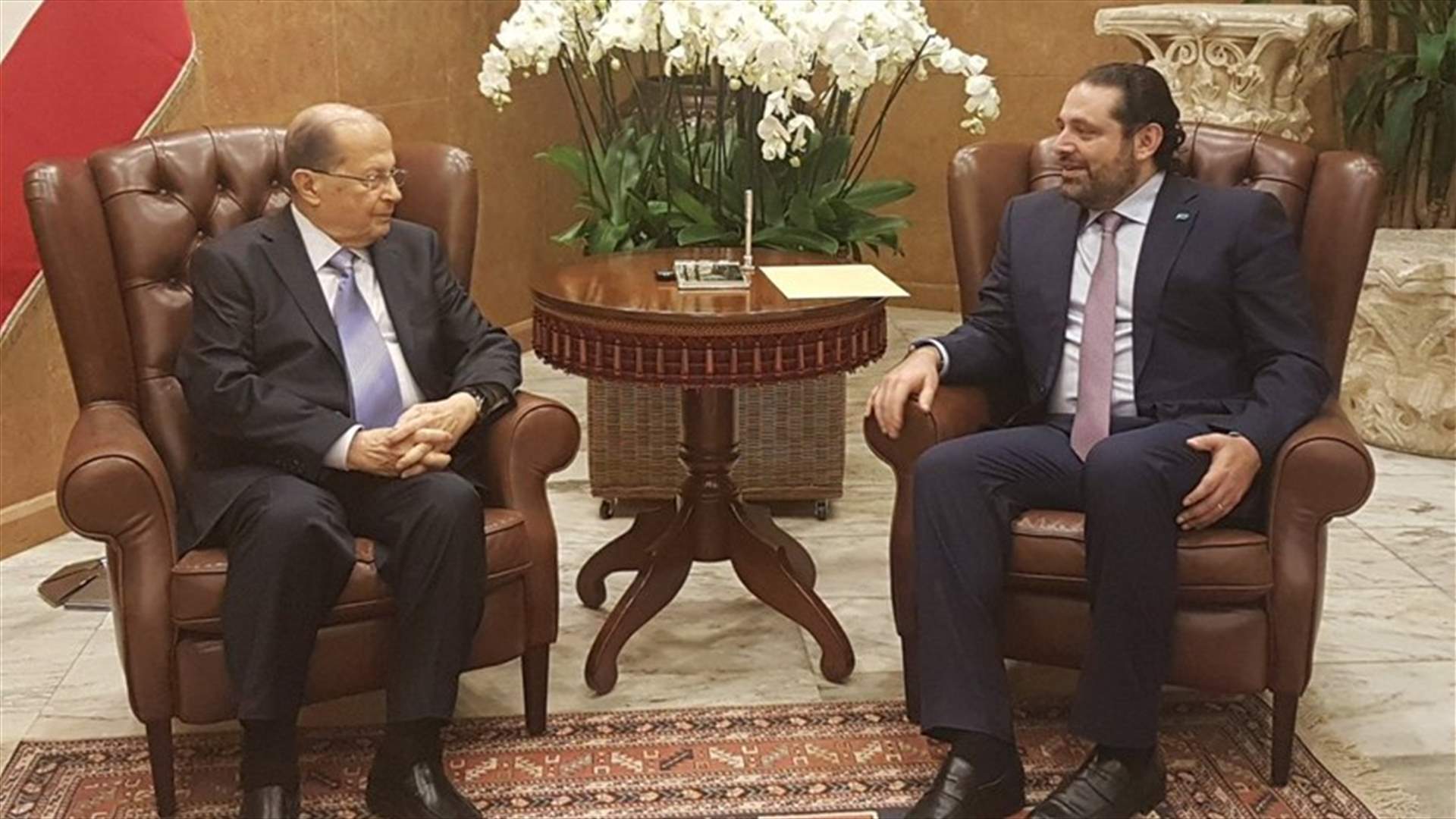 الحريري بعد لقائه عون: ثمة تفاصيل يتم درسها في ما خص التشكيلة الحكومية 