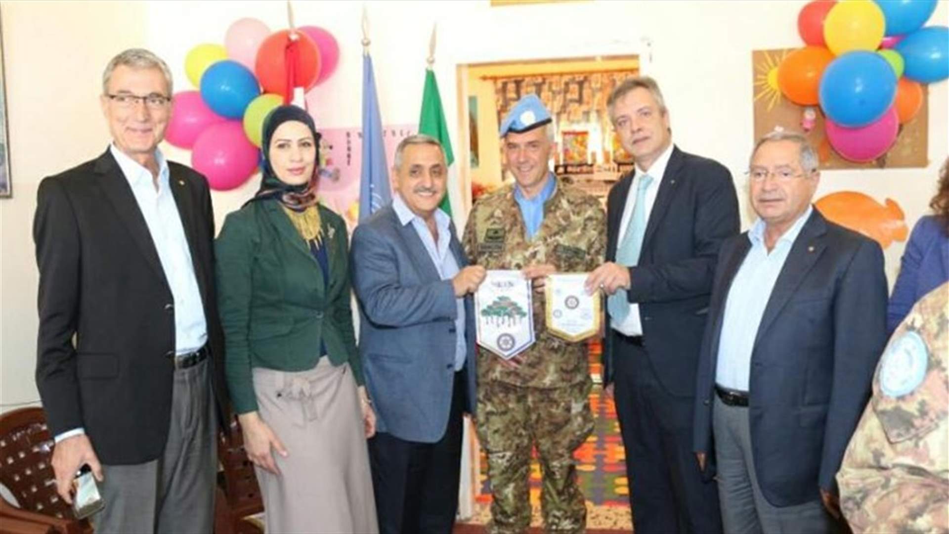هبة إيطالية لحضانة بلدة رميش الحدودية 