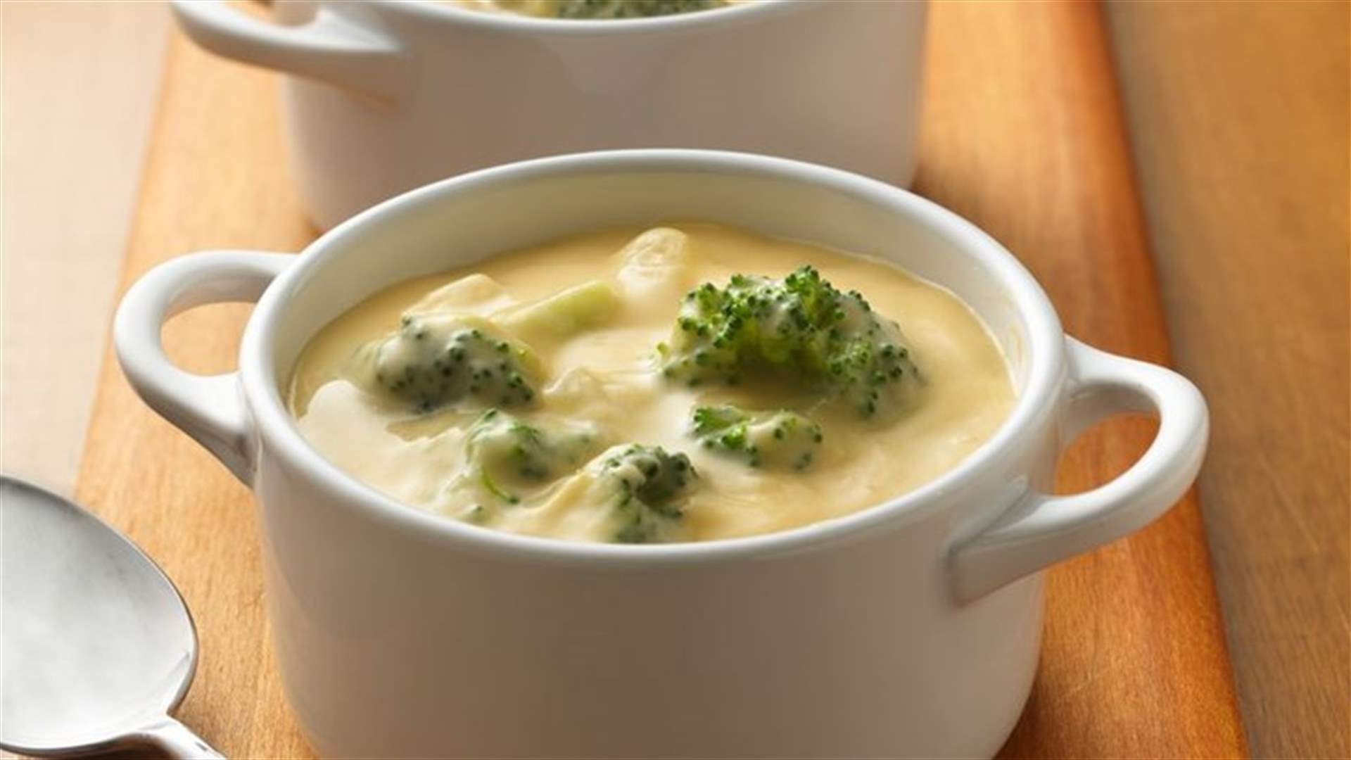 طريقة تحضير حساء البروكولي مع الجبنة
