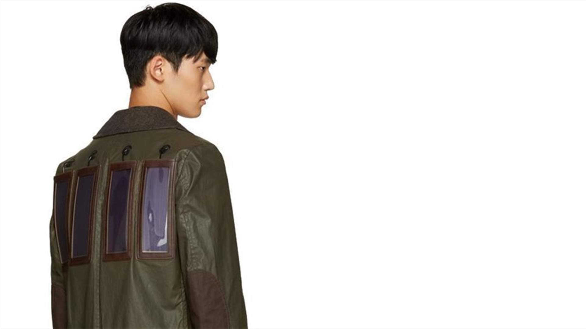 Designer Creates Solar Powered Coat That Charges Your Phone
