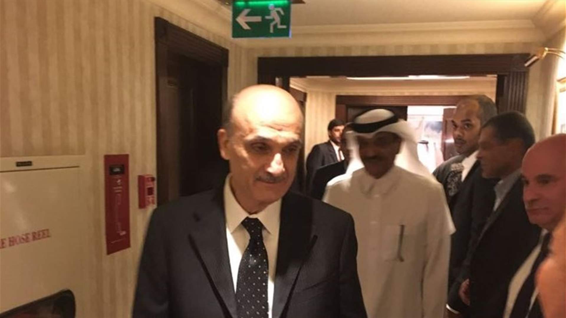 وزير الخارجية القطري استكمل لقاءاته بالمسؤولين...جعجع: أمور عديدة قد تٌحل منها الهبة السعودية للجيش