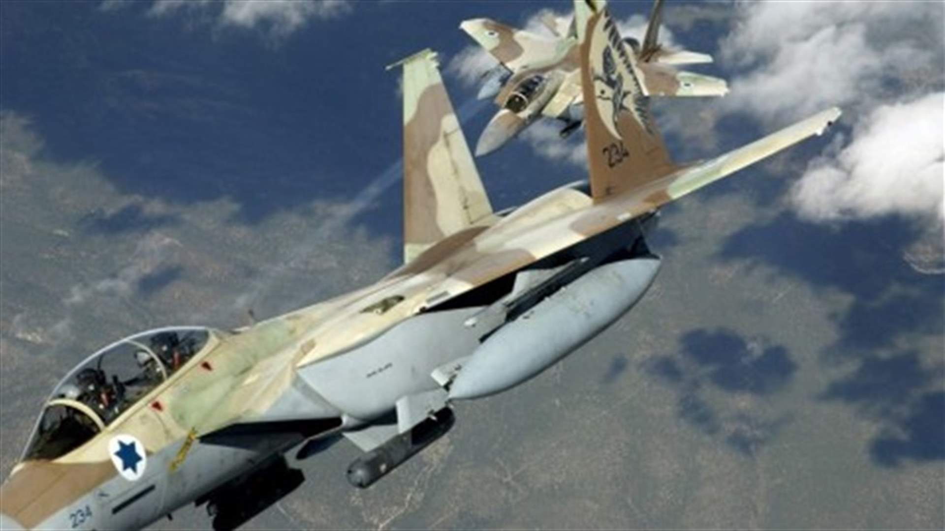   سلاح الجو الاسرائيلي يشن غارة في الجولان