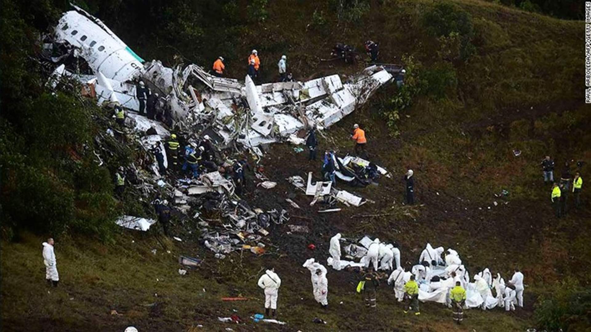 مقتل 20 صحافيا في حادث تحطم الطائرة في كولومبيا