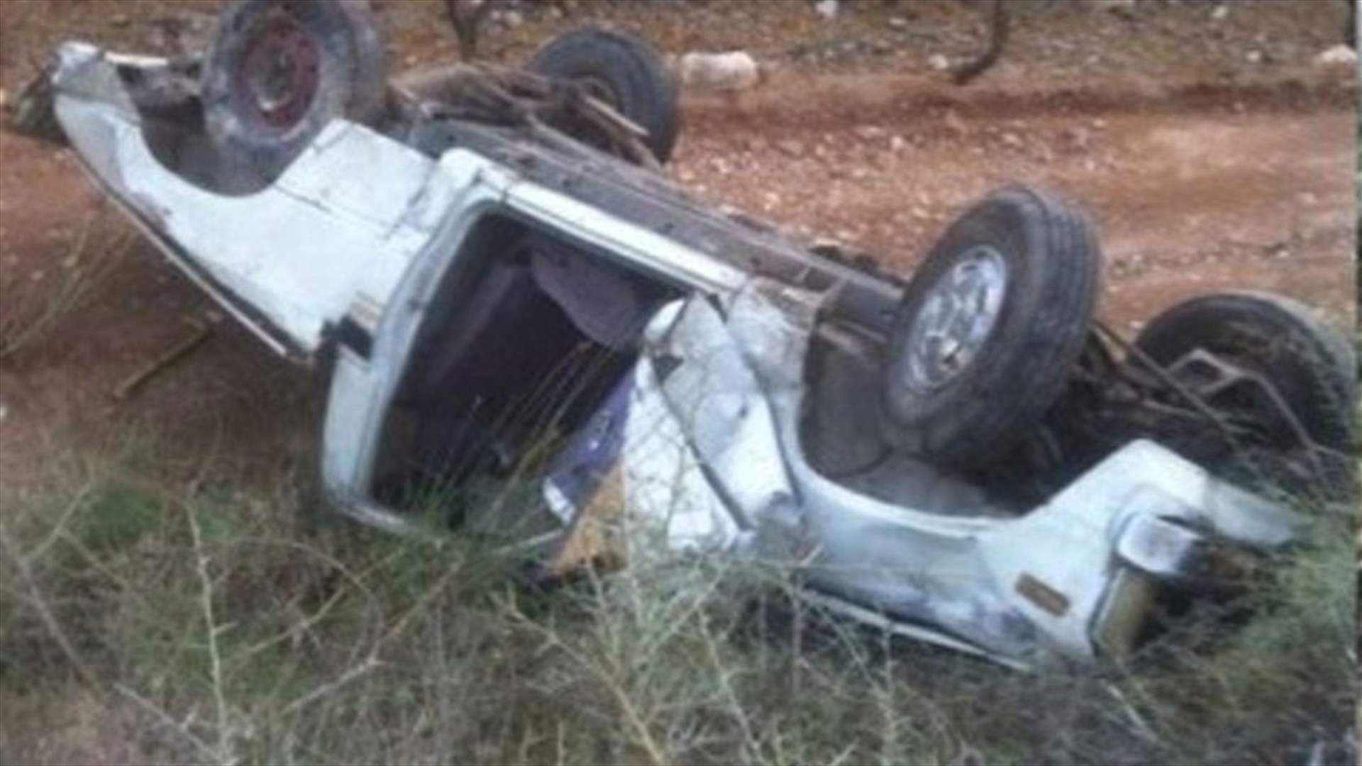  في عكار...حادث سير يخطف حياة أب لاربعة اطفال