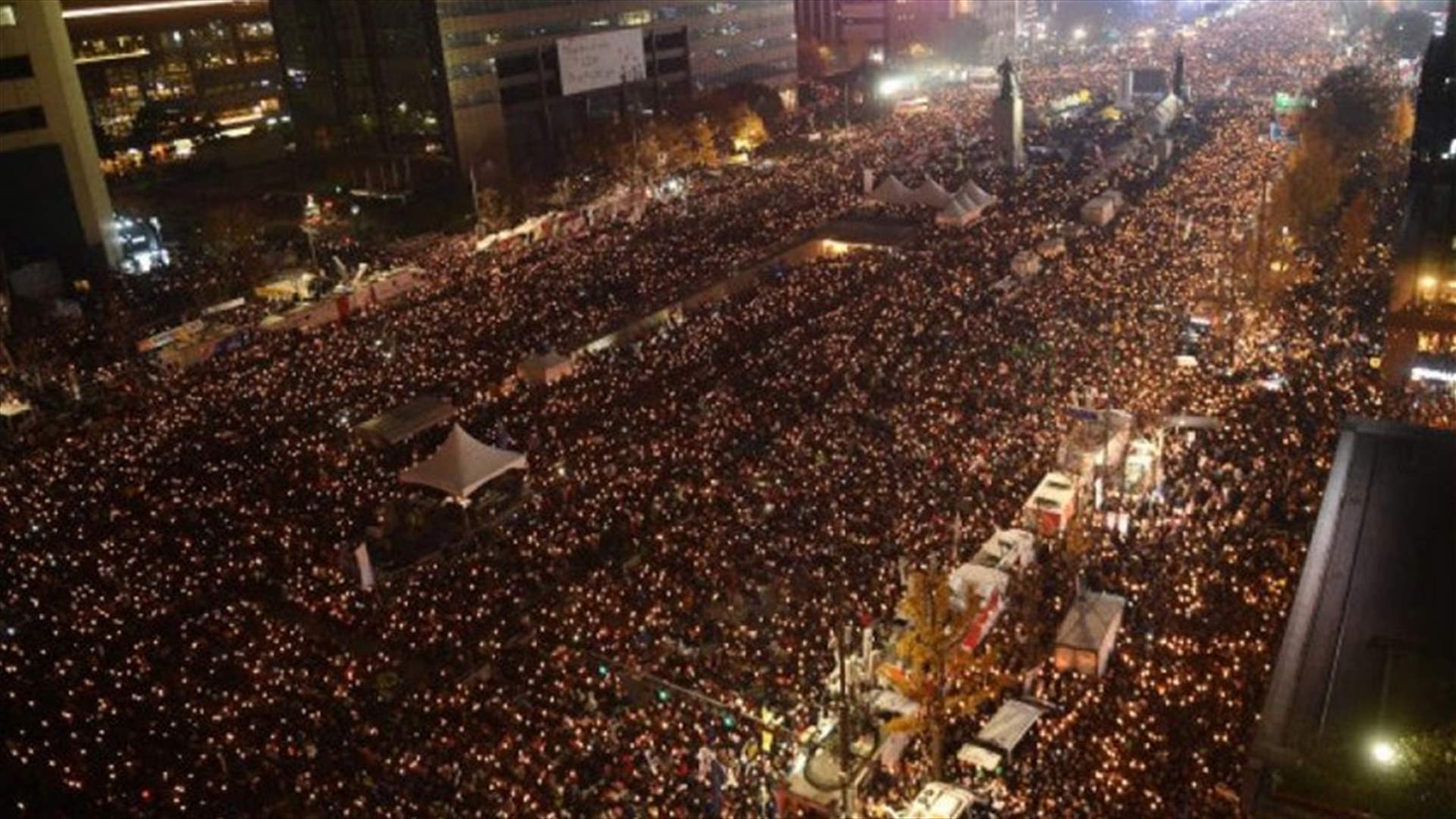 تظاهرات في سيول ضد رئيسة كوريا الجنوبية 