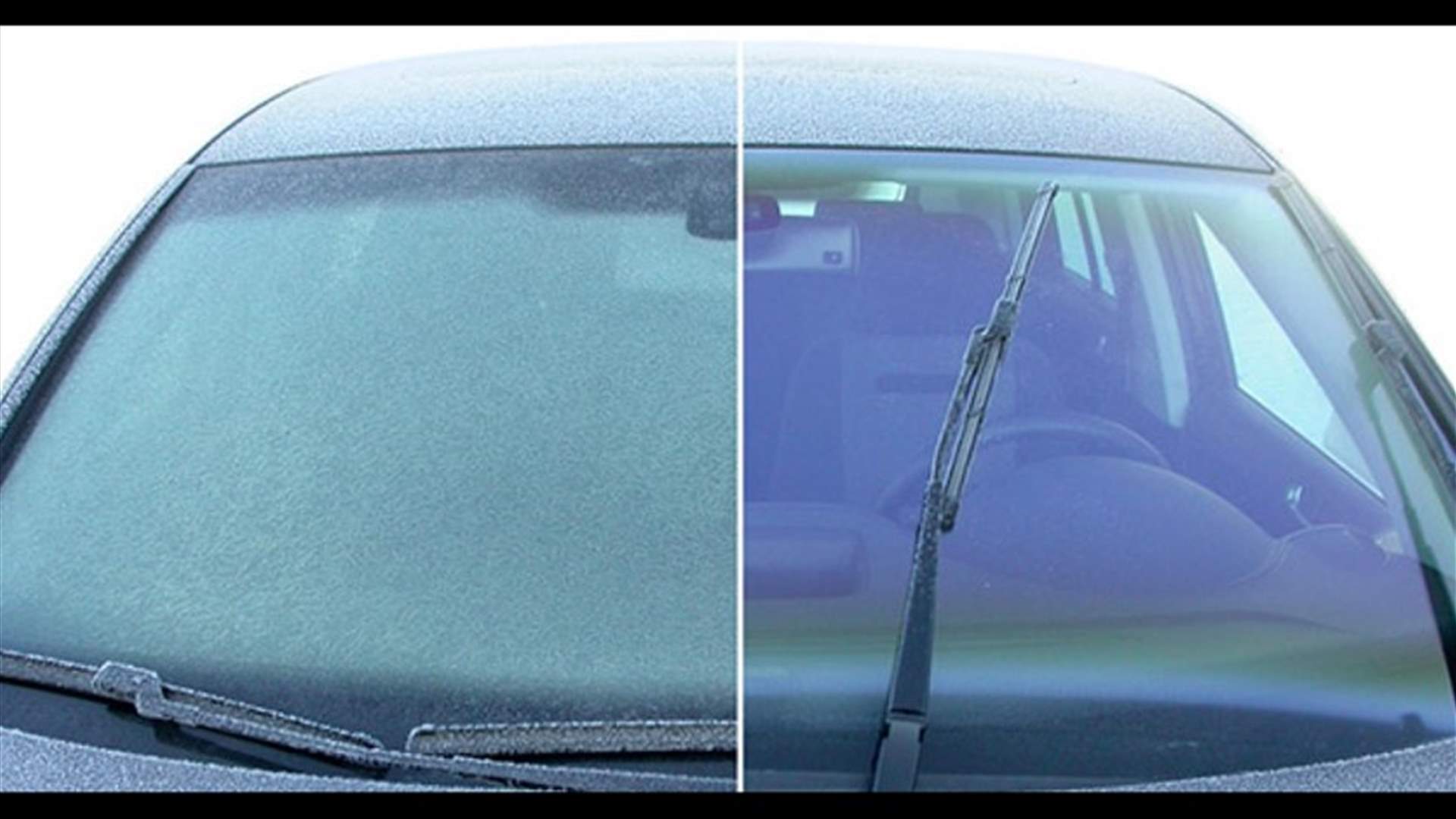 بالفيديو: طريقة سهلة لإزالة الجليد عن الزجاج الأمامي للسيارة