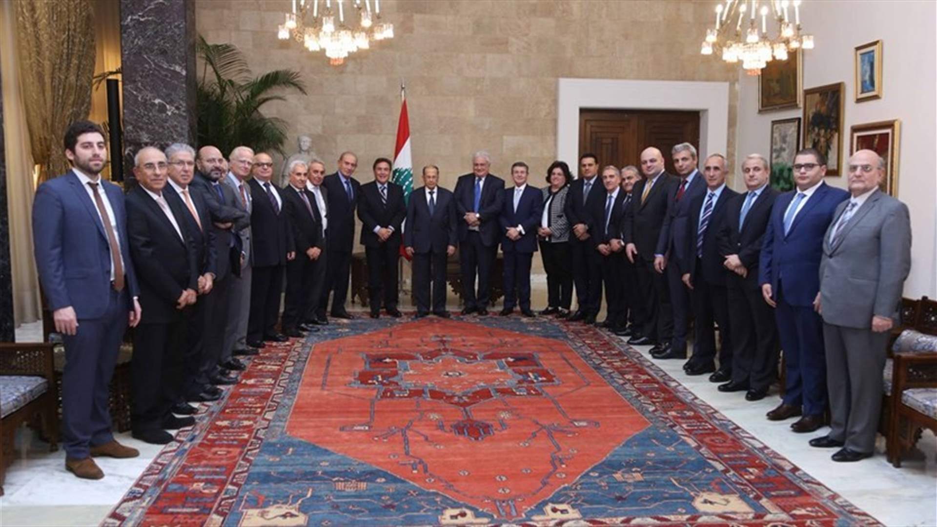 President Aoun says no fears over delay in cabinet formation process