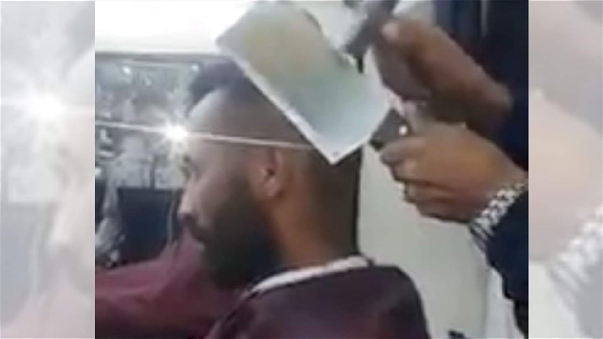 VIDEO: Barber Uses Meat Cleaver And Hammer To Cut Client’s Hair