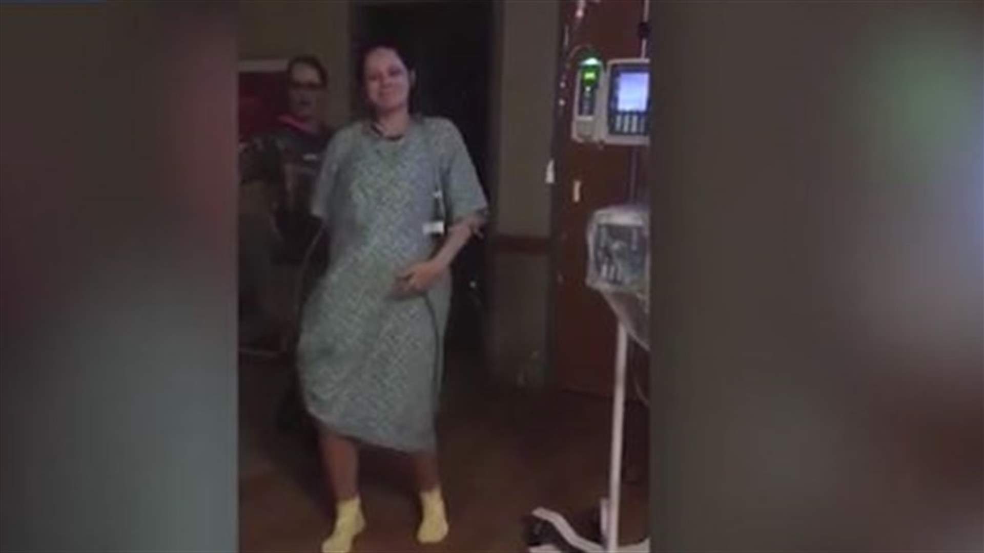 بالفيديو: امرأة حامل في غرفة الولادة ترقص بخفة!