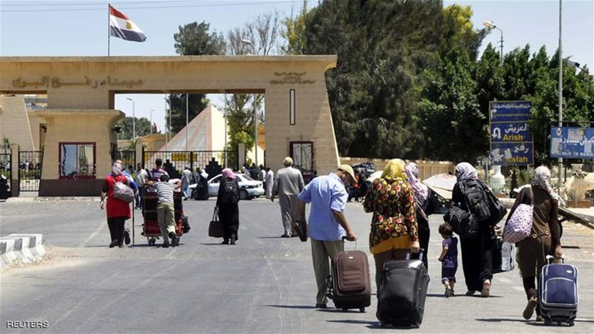 فتح معبر رفح استثنائيا امام الحالات الانسانية 