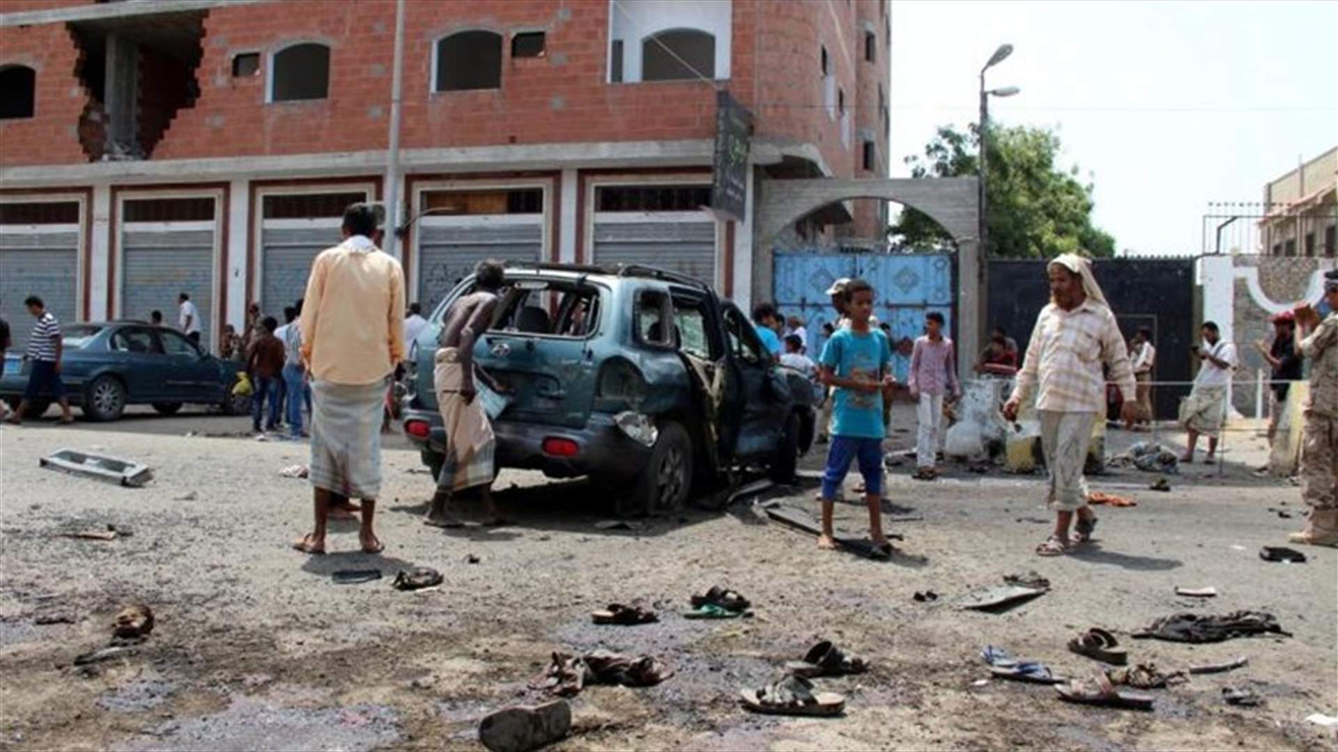 Suicide bomber kills at least 12 Yemeni troops in Aden - medic, officials