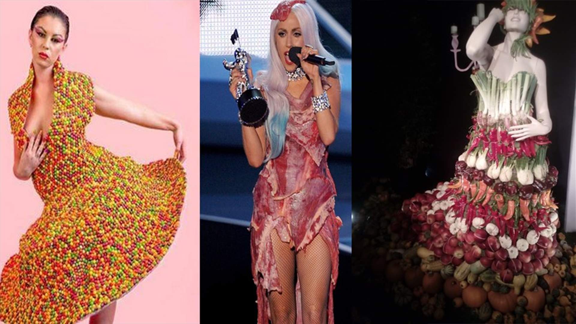 [PHOTOS] 9 Bizarre Occasions Where Food Turned Into Fashion
