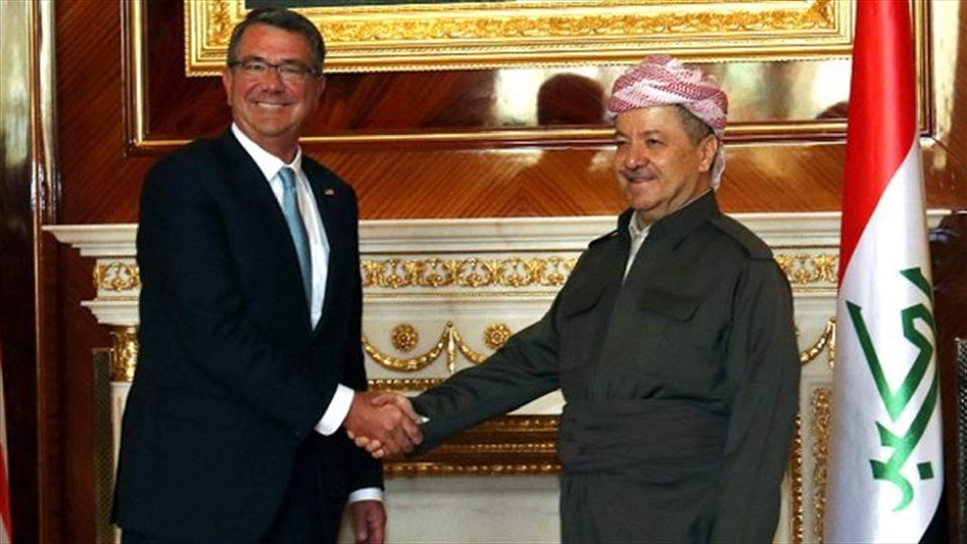 US Defense Secretary Carter in Iraq for talks on Mosul