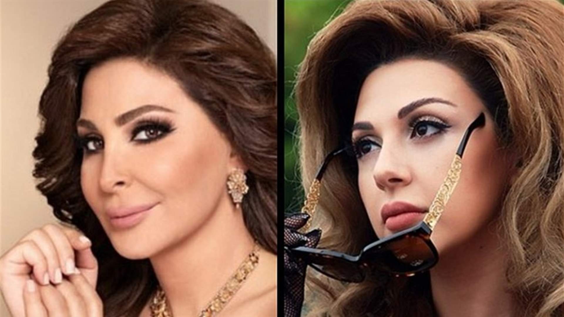 بالصور: زينة عيد الميلاد في منزلي إليسا وميريام فارس.. شجرة وموقدة نار