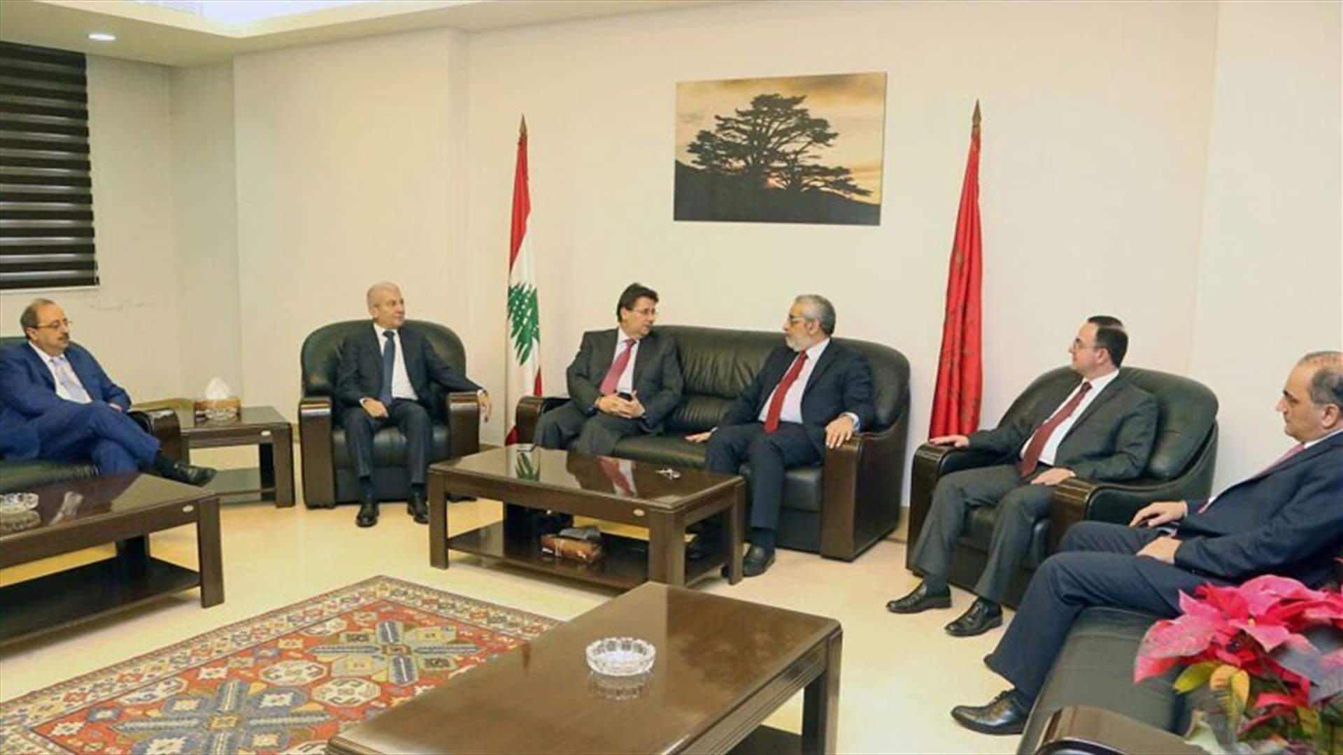 Kanaan continues tour on political parties; stresses need to pass new electoral law