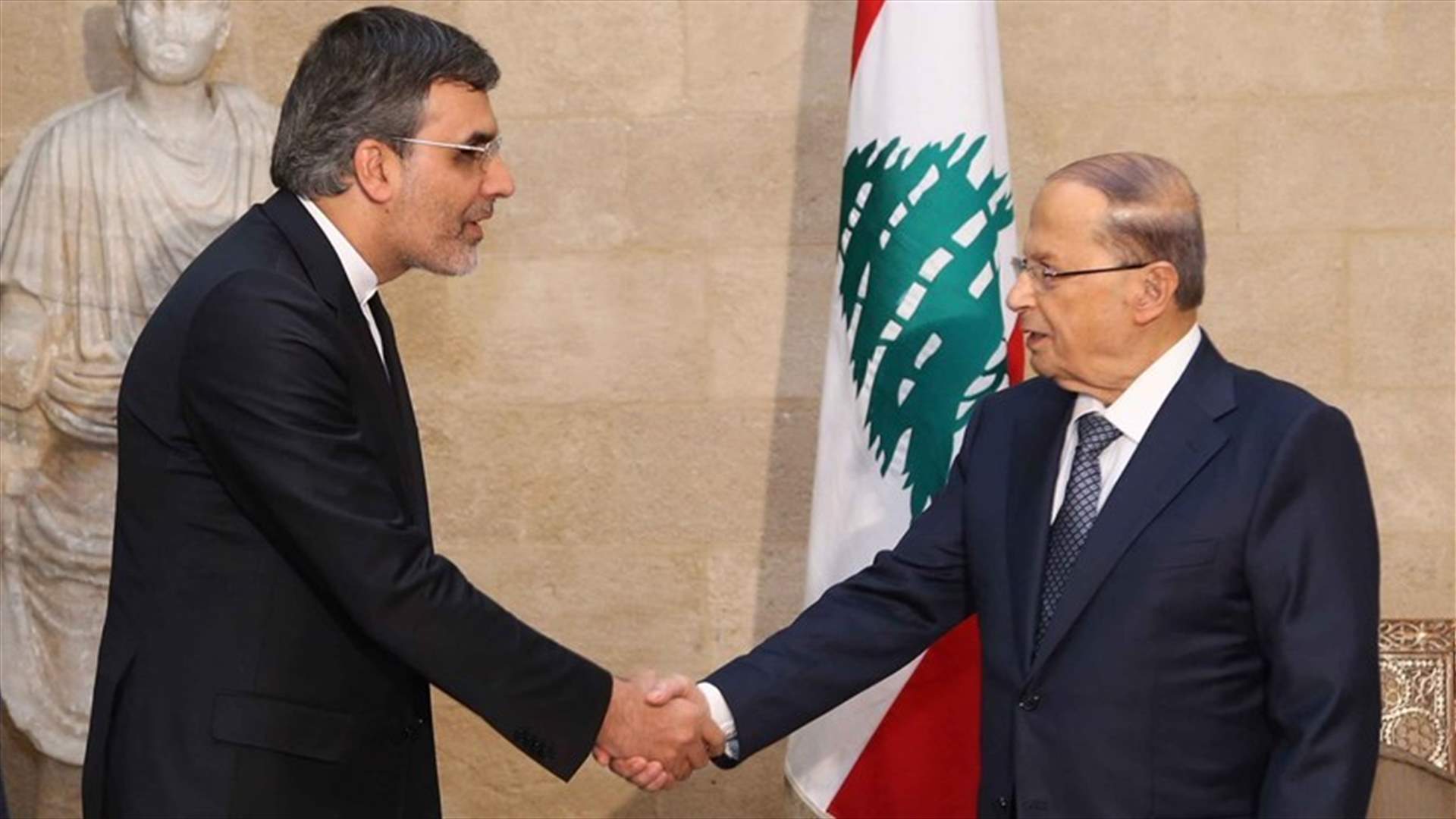 Iranian diplomat tours Lebanese leaders
