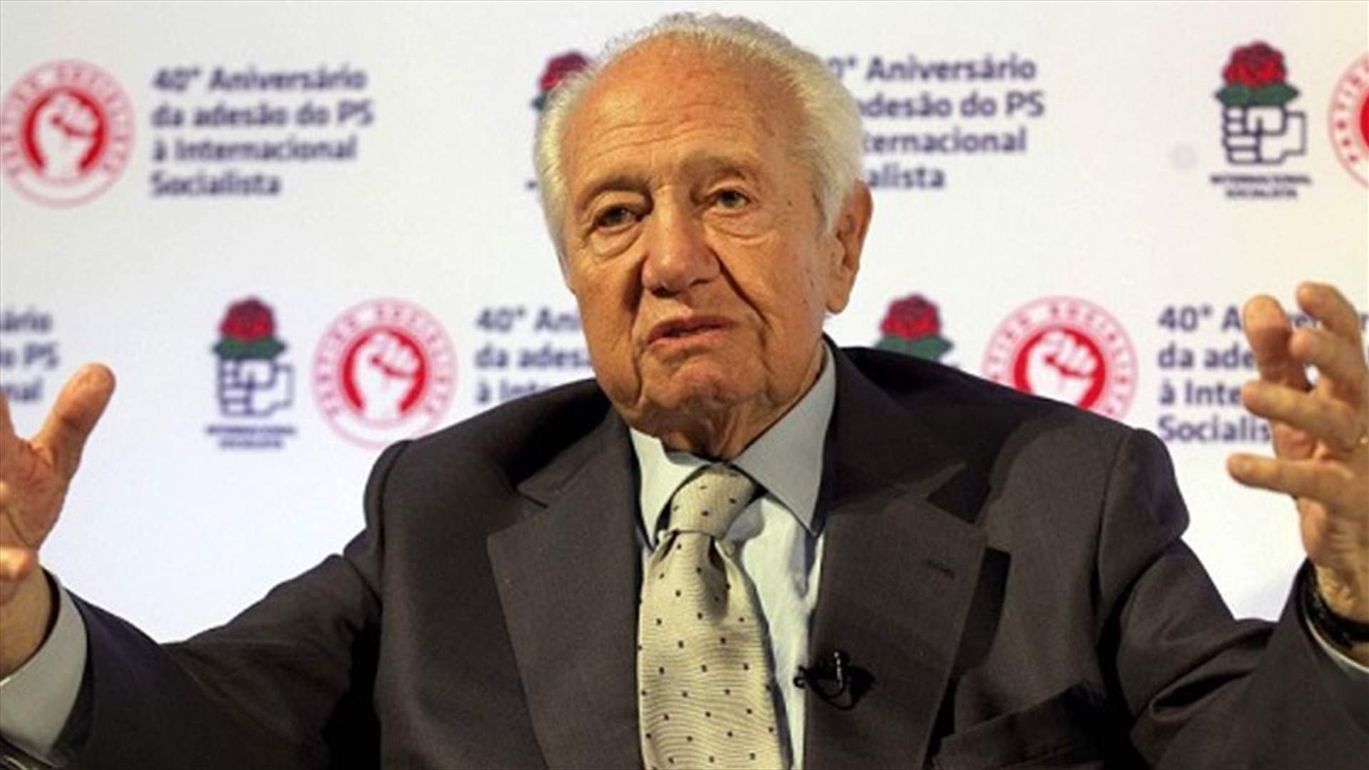 تدهور مفاجىء في صحة الرئيس البرتغالي الاسبق ماريو سواريس