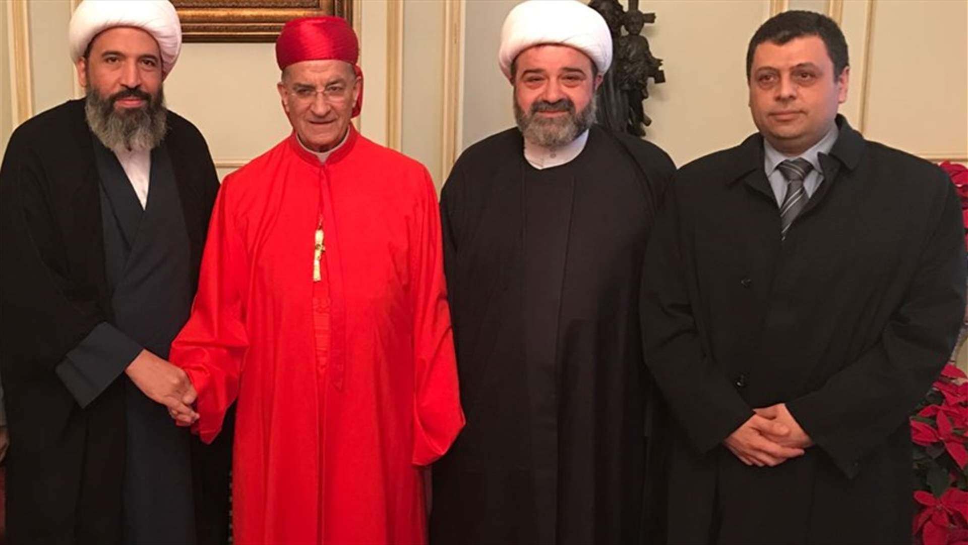 بري يهنىء الراعي بالعيد...