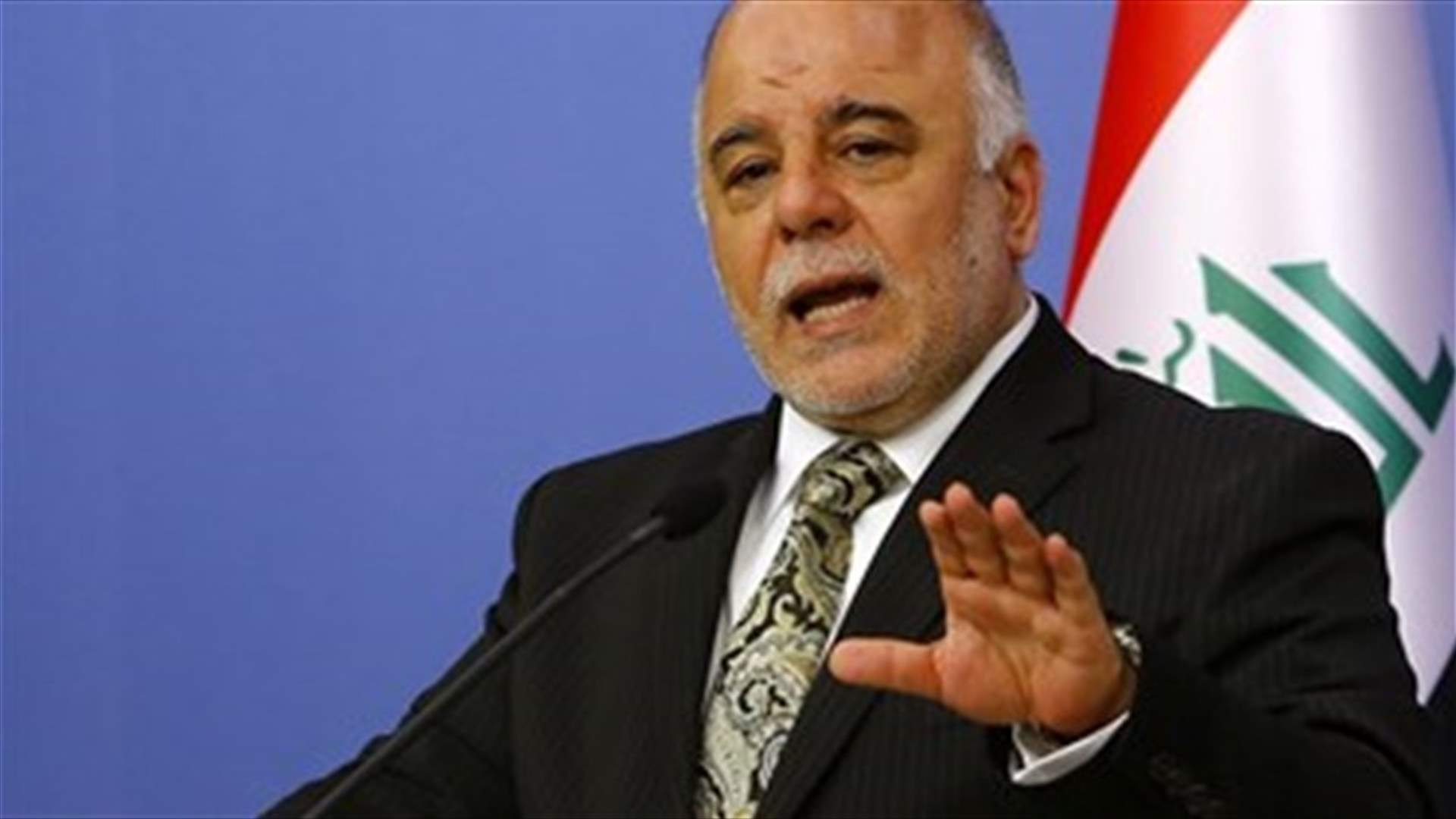Iraqi PM says three months needed to rout Islamic State