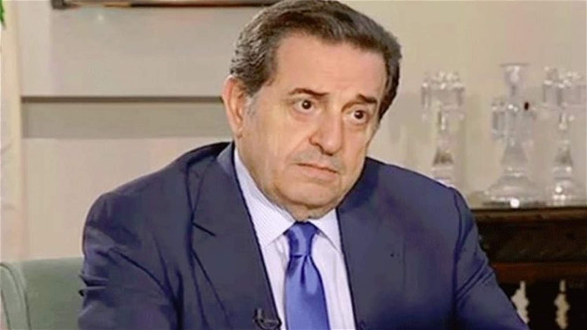 حرب طلب من وهاب وضع معلوماته بتصرف القضاء