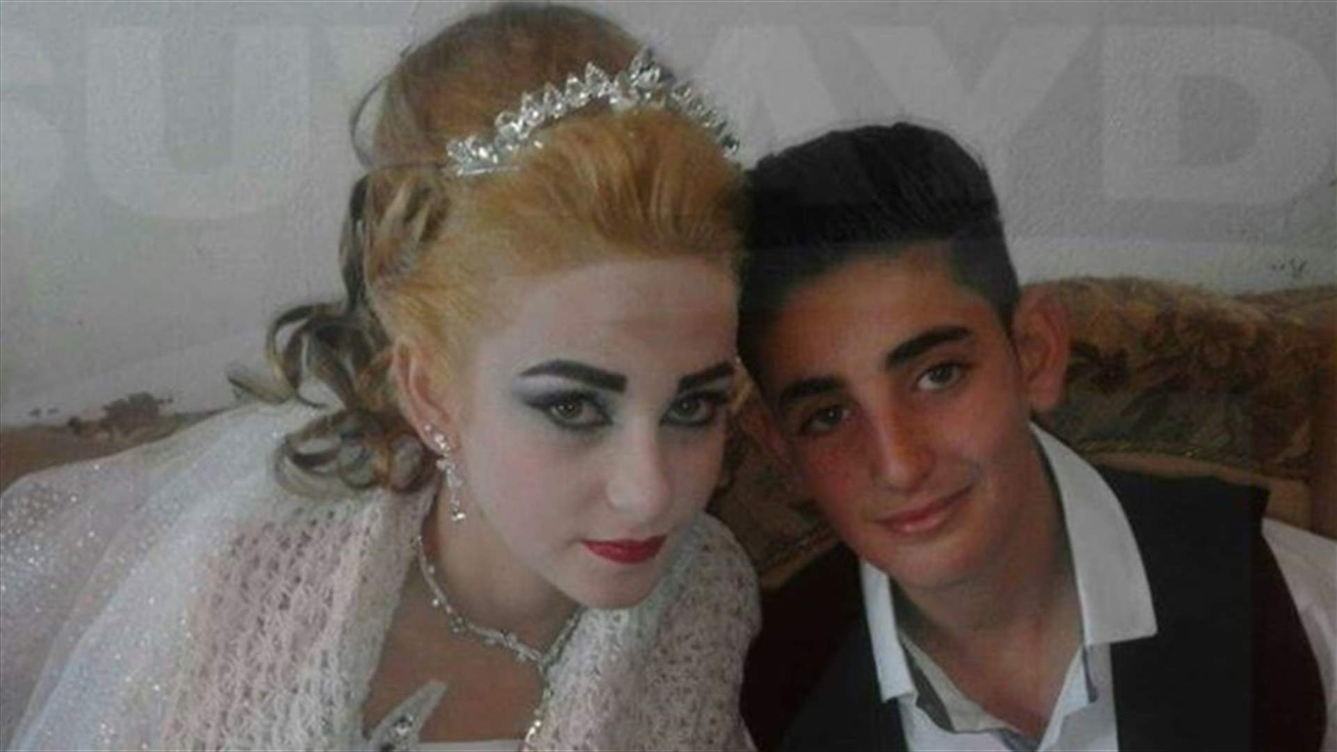 طفلان يتزوّجان في سوريا... وصورهما تجتاح الانترنت