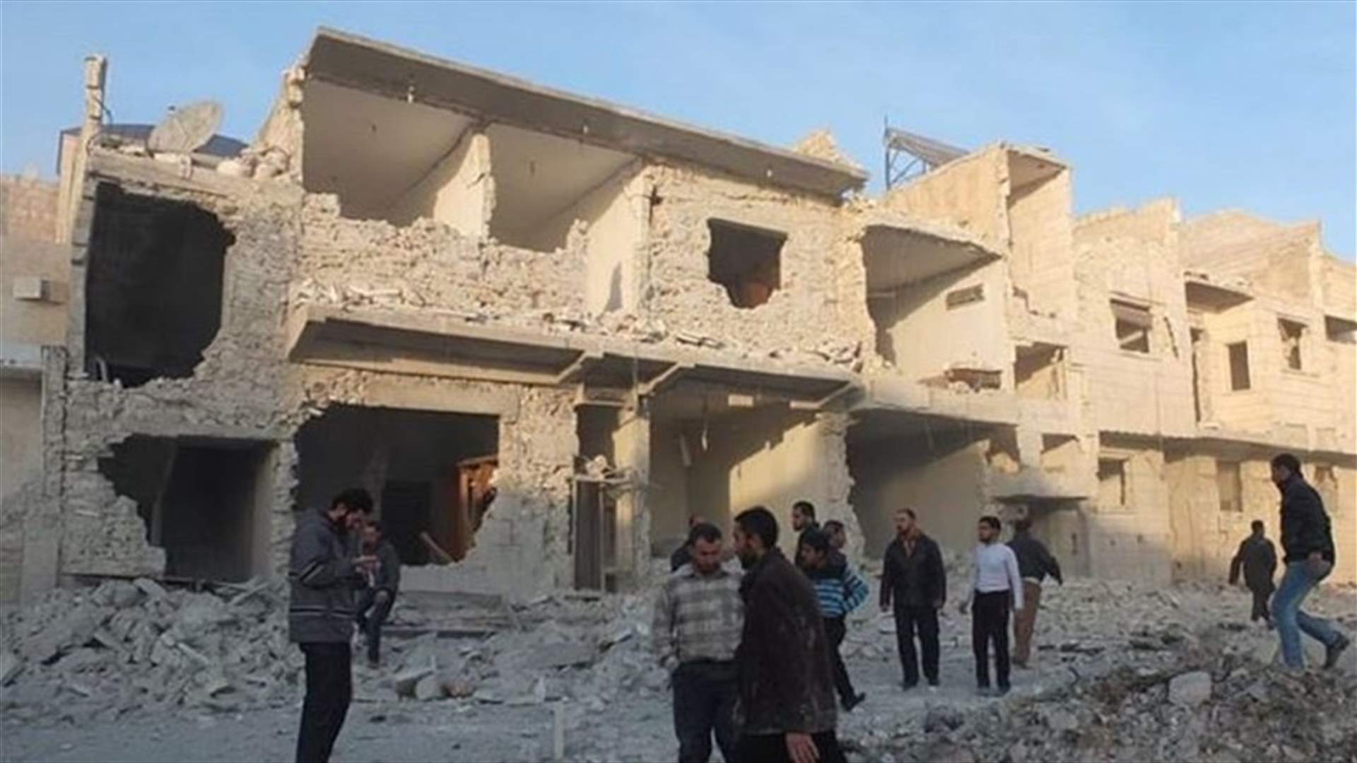 ضربات جوية للطيران الروسي في منطقة الباب السورية
