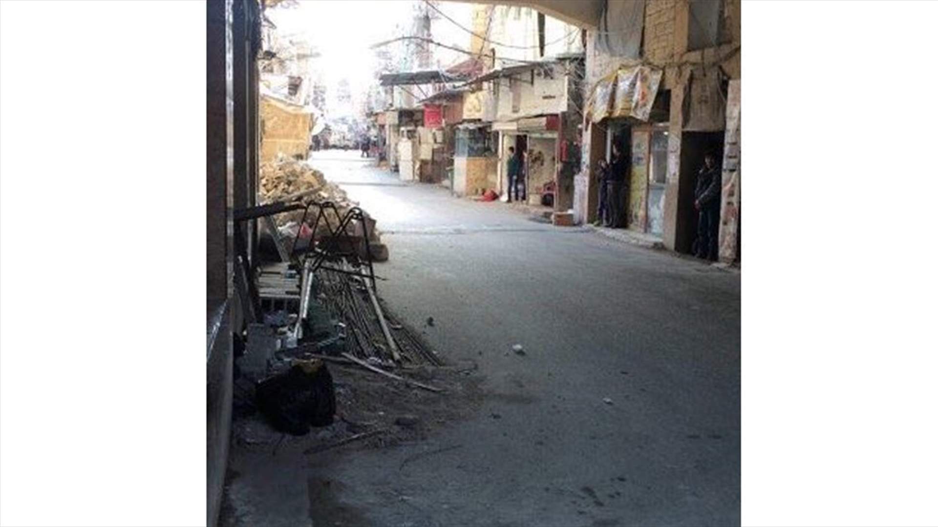 وفاة الجريح بانفجار العين محمود حوري