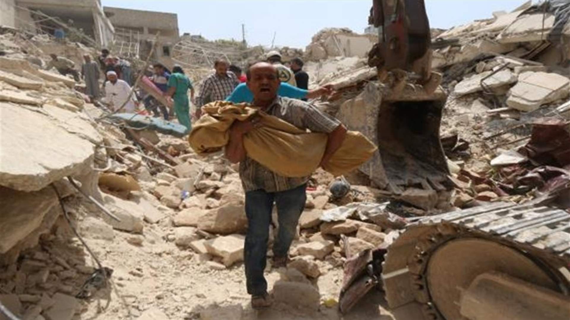 مقتل طفلين بقصف مدفعي قرب حلب 