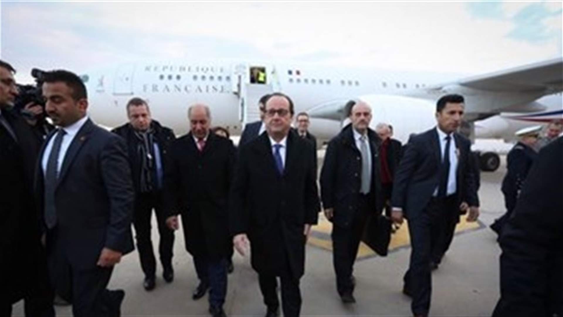 In Iraq, Hollande hopes for &quot;year of victory against terrorism&quot;