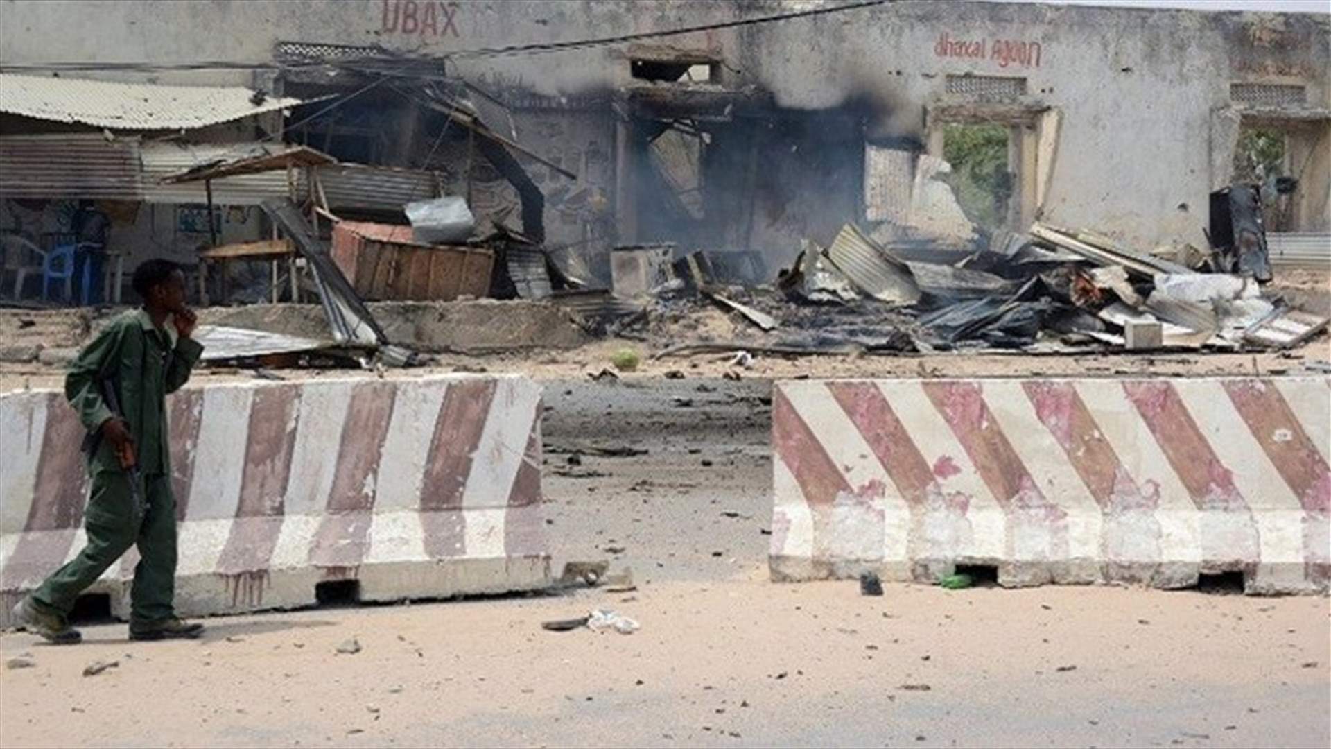 دوي انفجار وإطلاق نار قرب مطار مقديشو